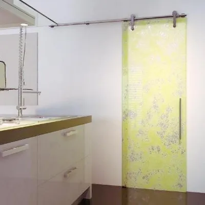 Раздвижные стеклянные двери в ванную комнату заказать по низкой цене