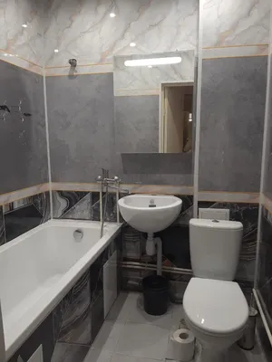 Отделка панелями ПВХ в Санкт-Петербурге - Ремонт ванной панелями ПВХ