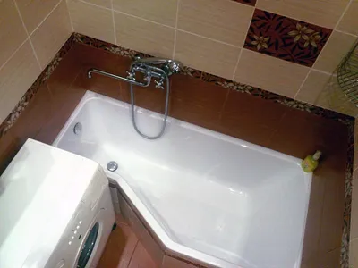 Ремонт ванной комнаты в \"хрущевке\". Ванная комната в хрущевке - фото.
