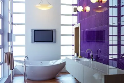Стеклянные стеновые панели для ванной - 71 фото