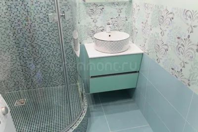 Ремонт ванной и туалета в доме П-44 с заменой ванны на душевую