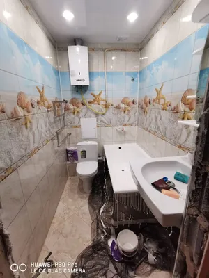Ремонт ванной и туалета пластиковыми панелями ПВХ под ключ в Москве