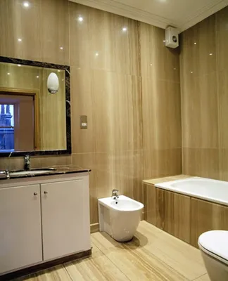 Дизайн и отделка стен и потолков ванной комнаты пластиковыми панелями  (ПВХ): быстрый и дешевый способ декора, варианты оформления и монтаж