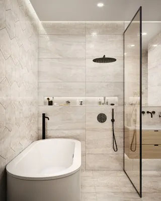 Ванная комната дизайн современная | Декор ванной, Интерьер, Ванная комната