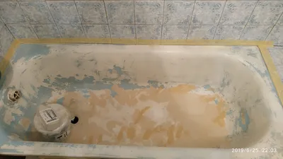 Реставрация ванны своими руками | Пикабу