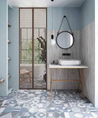 Реформирование ванной комнаты и кухни с помощью гидравлической плитки |  Gayafores