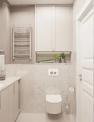 Дизайн ванной комнаты совмещенной с туалетом - страница №2