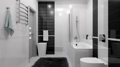 Черно белая ванная, черно белая ванная комната, фото черно белой ванной,  дизайн ванной черно белого, черно белая плитка в ванной, черно белая ванная  комната дизайн