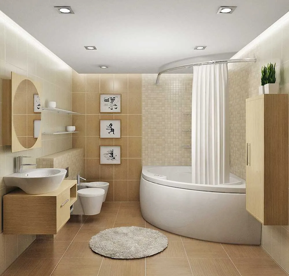 Дизайн ванной комнаты 2017: фото лучших идей
