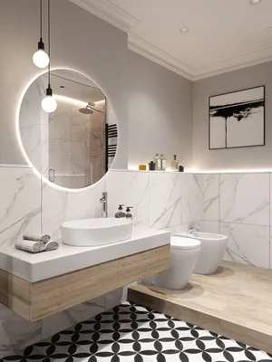 5 трендов дизайна ванной комнаты 2021 года