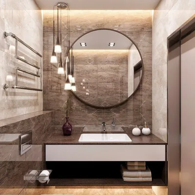 Какое зеркало выбрать в ванную комнату: 6 стильных решений | ДИЗАЙН  ИНТЕРЬЕРА ❤ Yulia Galgai | Дзен