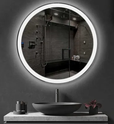 Зеркало в ванную комнату с подсветкой ONTARIO - купить в Москве | Компания  «Бонафайт»