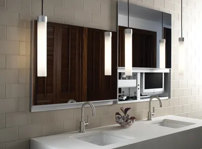 Неординарная ванная: 20+ идей прокачки дизайна с помощью зеркала!