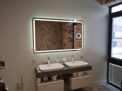 Зеркала с линзой — купить зеркало с увеличительной линзой и подсветкой для  ванной в Москве в интернет-магазине ROSESTAR, цена от 11000 руб, гарантия,  доставка по России