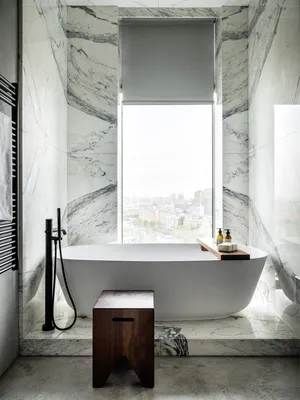Ванная комната с окном: 40+ впечатляющих примеров | myDecor