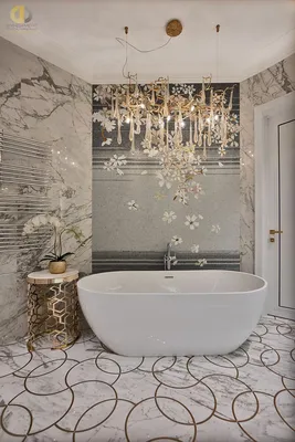 Сочетание мрамора и дерева в ванной комнате: современные дизайнерские идеи