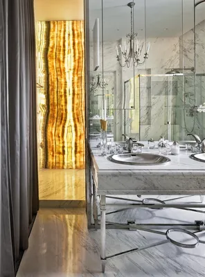 Современная ванная комната под мрамор: идеи дизайна | Marca Corona