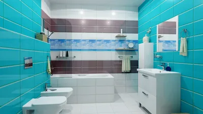 Дизайн плитки в ванной - Плитка для ванной