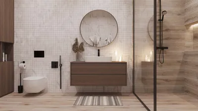 Идеи интерьера ванной комнаты в современном стиле дизайна в 2022 году