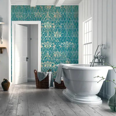 Плитка для ванной комнаты (100+ фото): современные идеи оформления |  Ортограф | Дзен