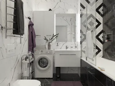 Красиво и функционально: 4 эффектных ванных комнаты в стиле неоклассика |  INMYROOM | Дзен
