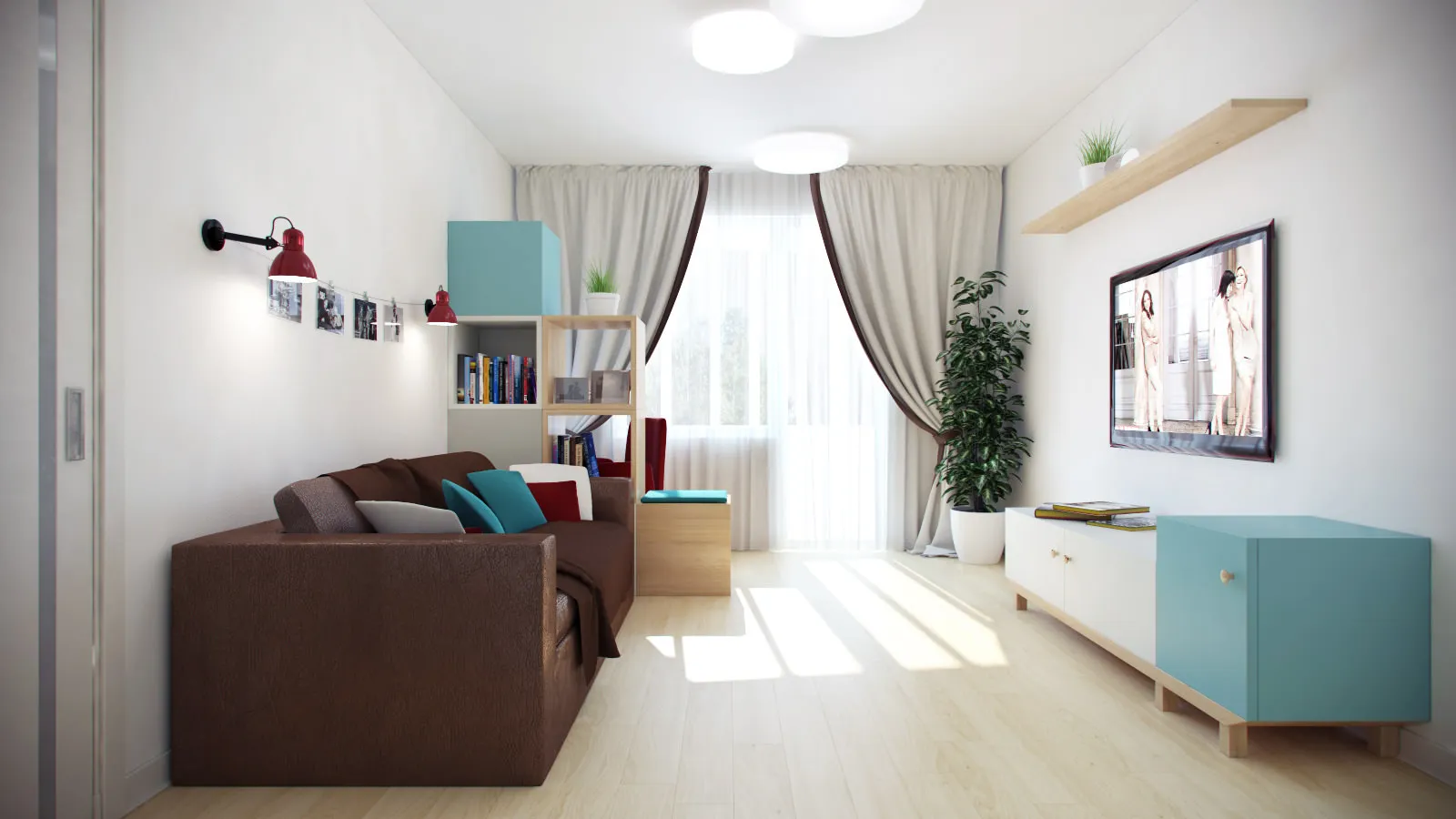 Дизайн 2-комнатной квартиры в панельном доме