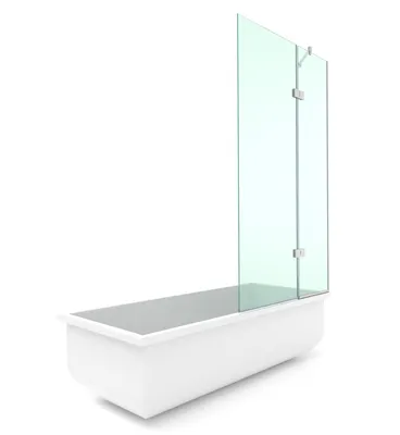 Стеклянные шторы для ванны, душевые шторки на угловую ванну, штора для  ванной из стекла, цена 5039 грн — Prom.ua (ID#1460700454)