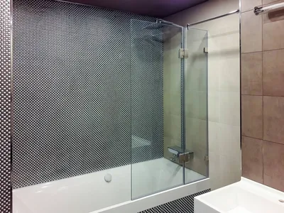 Стеклянные шторки для ванной - Sky Construction