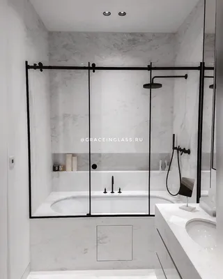 Идеи на тему «Шторки на ванну из стекла» (10) | ванная, сатин, стекло