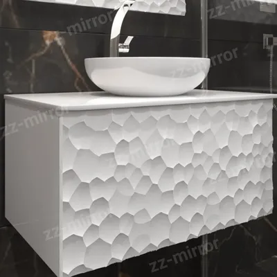 Подвесная тумба для ванной комнаты \"Titan air\" в белом цвете, цена 10000  грн — Prom.ua (ID#1422878786)