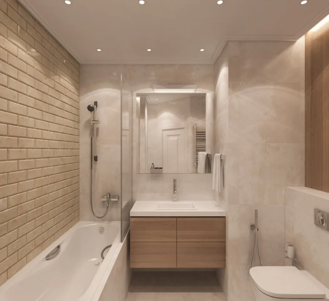 Особенности дизайна коричневой ванной комнаты