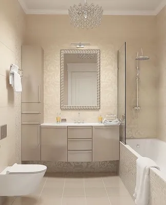 Спокойный интерьер ванной комнаты! | Роскошные ванные комнаты, Дизайн ванной,  Небольшие ванные комнаты