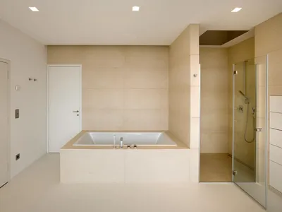 Ванная комната в бежевых тонах: особенности, фото