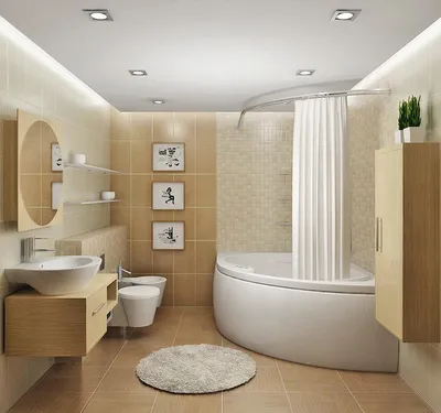 Дизайн ванной комнаты в светлых тонах – самые выигрышные сочетания красок -  21 фото