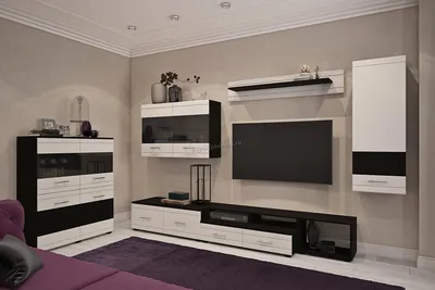 Купить модульную гостиную Квартал в Хабаровске в интернет-магазине мебели