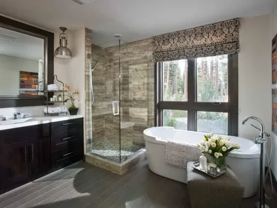 Ванная в частном доме: 115 фото лучших идей ремонта и идей красивого  оформления
