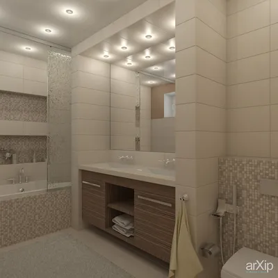 Проект Ванная комната в частном доме автора Светлана Пехова