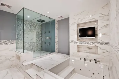 Мрамор и дерево: как сочетать в интерьере ванной комнаты - Italon Blog