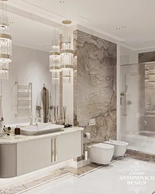 Дизайн ванной комнаты | Роскошные ванные комнаты, Дизайн ванной, Ванная  стиль