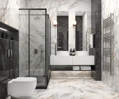 Современная плитка для ванной комнаты: фото 9 идей для оформления | ДИЗАЙН  ИНТЕРЬЕРА ❤ Yulia Galgai | Дзен