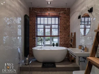 Ванные комнаты в стиле лофт: фото примеры | ProLoftDesign