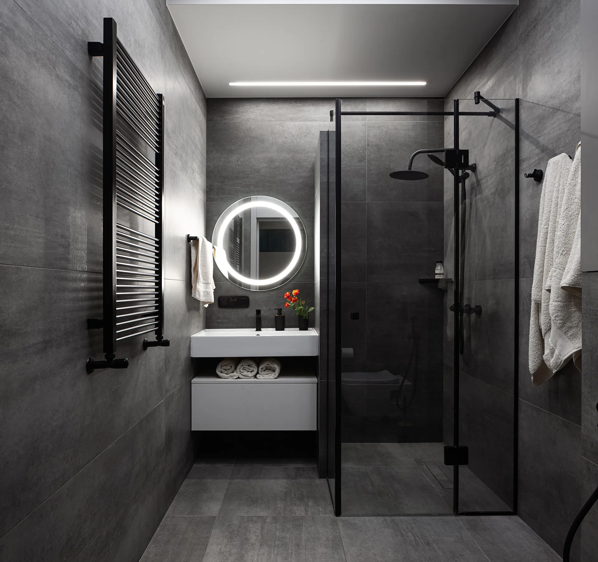 Коричневая ванная комната: создание гармоничного дизайна и правильный выбор мебели