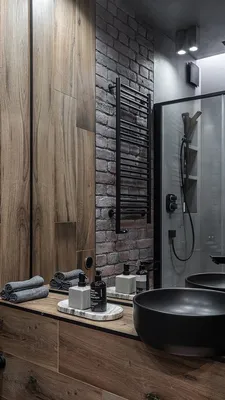 Как выглядит ванная комната в стиле лофт: отделка, мебель, декор и 90 фото  - Дом Mail.ru