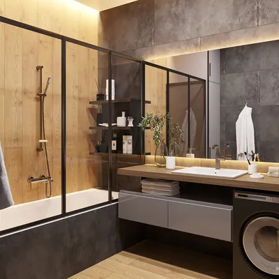 Ванная комната в стиле лофт – идеи от профессиональных дизайнеров 11.ua