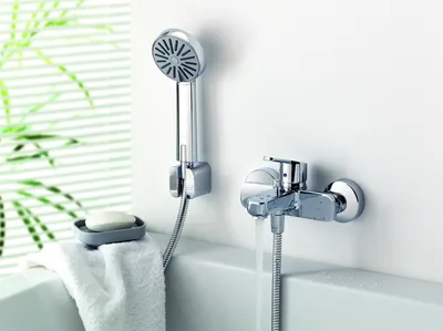 Высота смесителя в ванной: стандарт от пола, от ванны и на стене