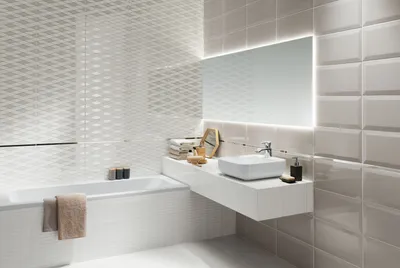 Отделка ванной комнаты 2023: материалы для стен и пола (45 фото) | Дизайн и  интерьер ванной комнаты