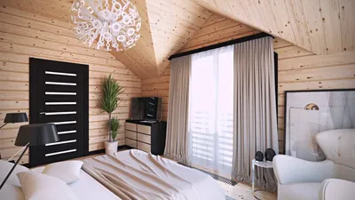 Гостиная в деревянном доме: дизайн и интерьер, фото современных идей