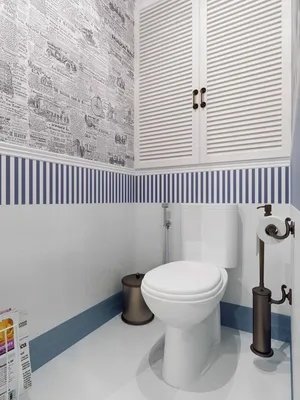 Обои для туалета в квартире фото: интерьер туалета, ремонт обоями, дизайн  под плитку, жидкие обои, отделка | Интерьер, Дизайн, Красивые ванные комнаты