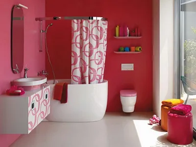 Жидкие обои ванной комнате » Картинки и фотографии дизайна квартир, домов,  коттеджей