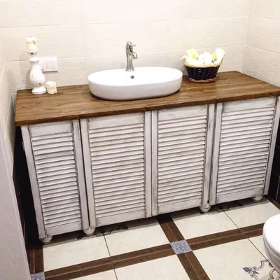 Тумбочка в ванную комнату своими руками | Душевые комнаты, Мебель для ванной,  Дизайн домашнего кабинета